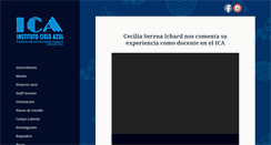 Desktop Screenshot of institutocieloazul.edu.ar