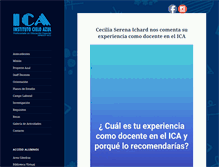 Tablet Screenshot of institutocieloazul.edu.ar